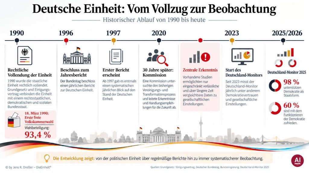 Deutsche Einheit: Vom Vollzug zur Beobachtung